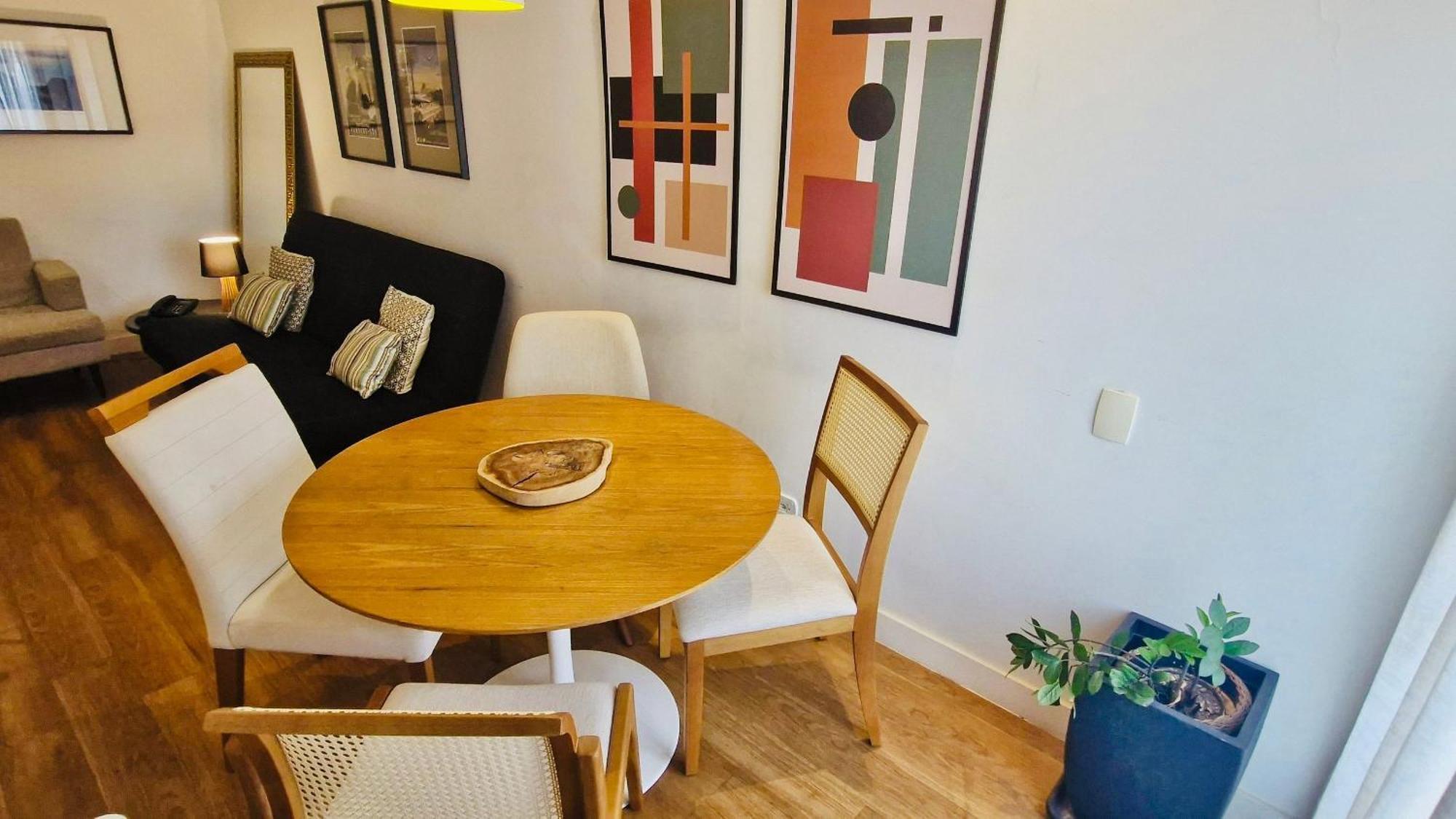 Apartamento Top Apart Leblon - Flat Com Varanda, E Terraco Panoramico Río de Janeiro